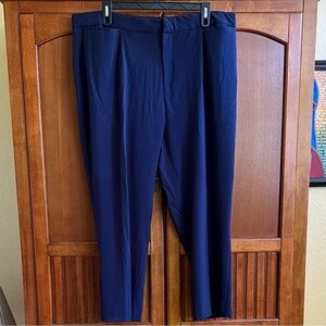 NWT Catherines Right Fit Navy Petite Pants